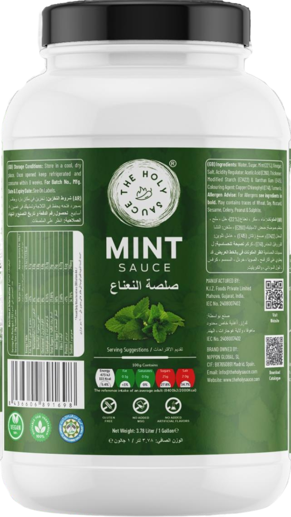 Mint Sauce in Bulk